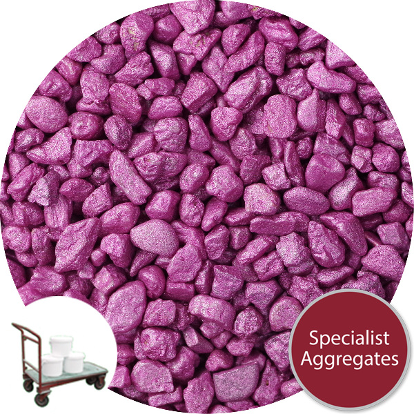 Rounded Gravel - Starburst Pink - Click & Collect